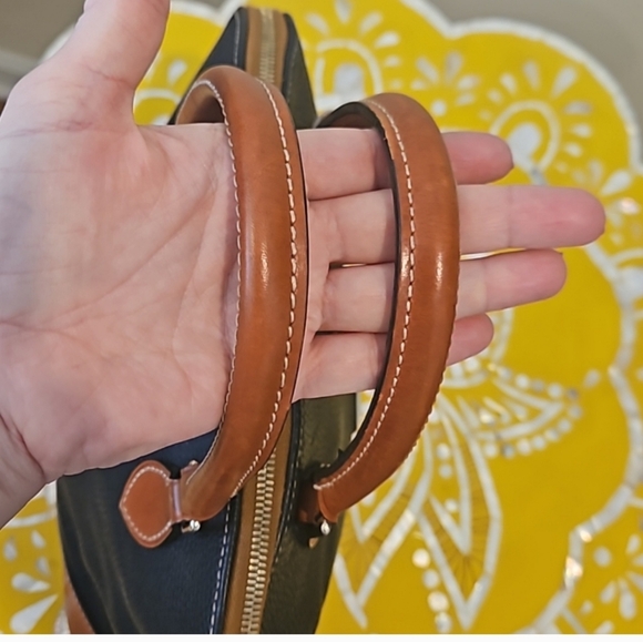 Dooney & BourkePebble Collection Zip Dome Satchel Bag & Wallet - Picture 8 of 14